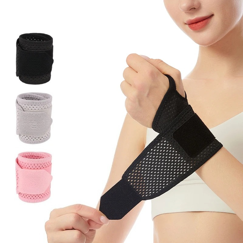 Wrist Wrap Support - Penyangga Pergelangan Tangan Berbahan Mesh yang