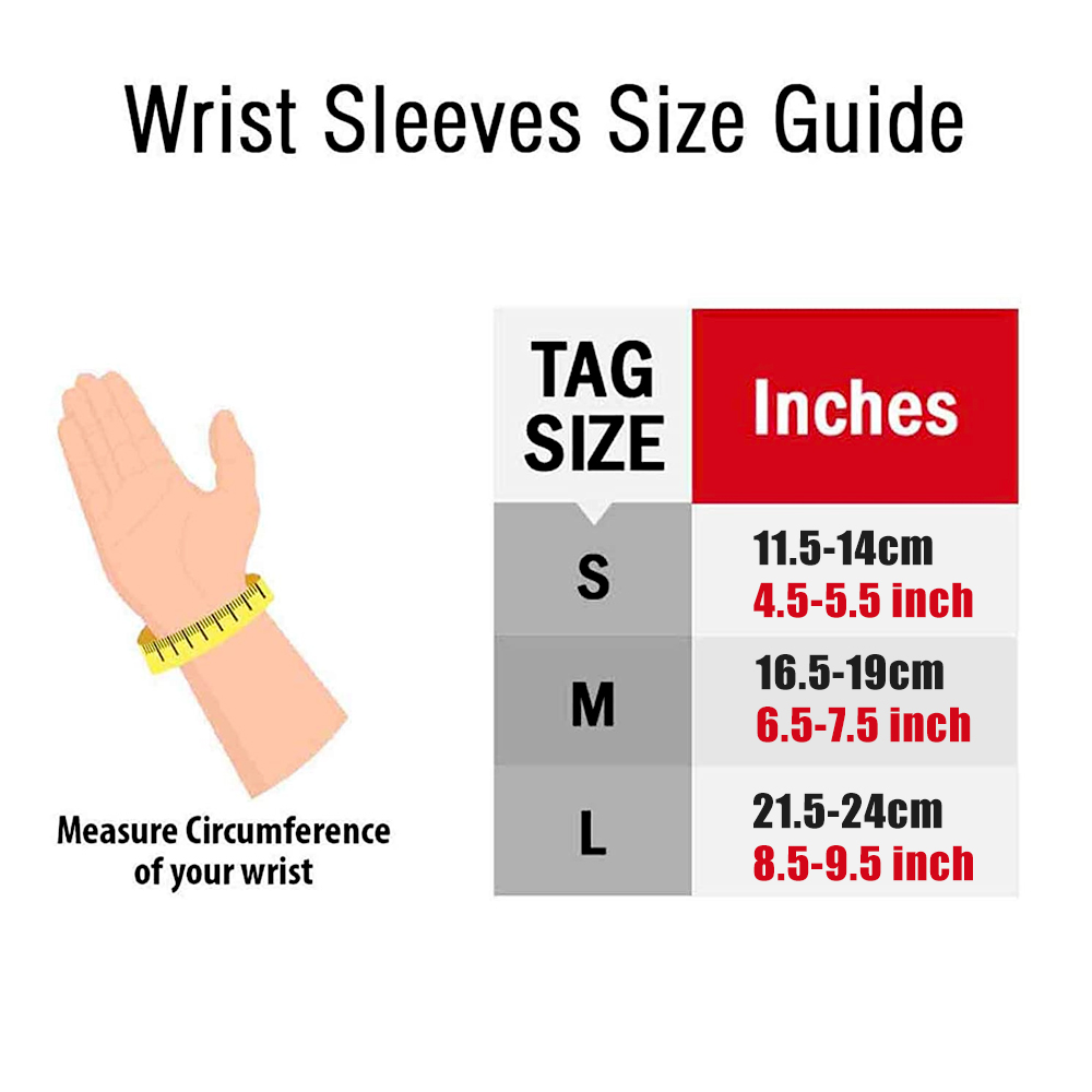 Sarung tangan kompresi profesi - Wrist Wrap Support ulasan dan harga