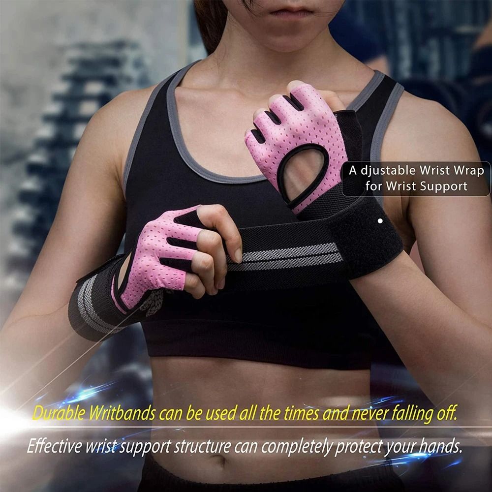 1 Pasang Sarung Tangan Fitness - Wrist Wrap Support ulasan dan harga