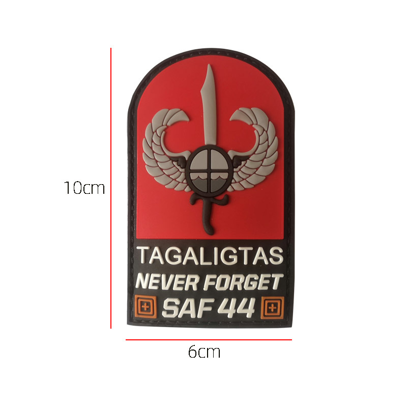 Patch Stiker PVC 3D Model Vest - Crossfit Gear Pouch ulasan dan harga