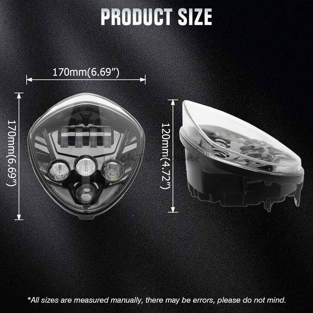 Lampu Depan LED 60W Cocok untu - Crossfit Victory ulasan dan harga